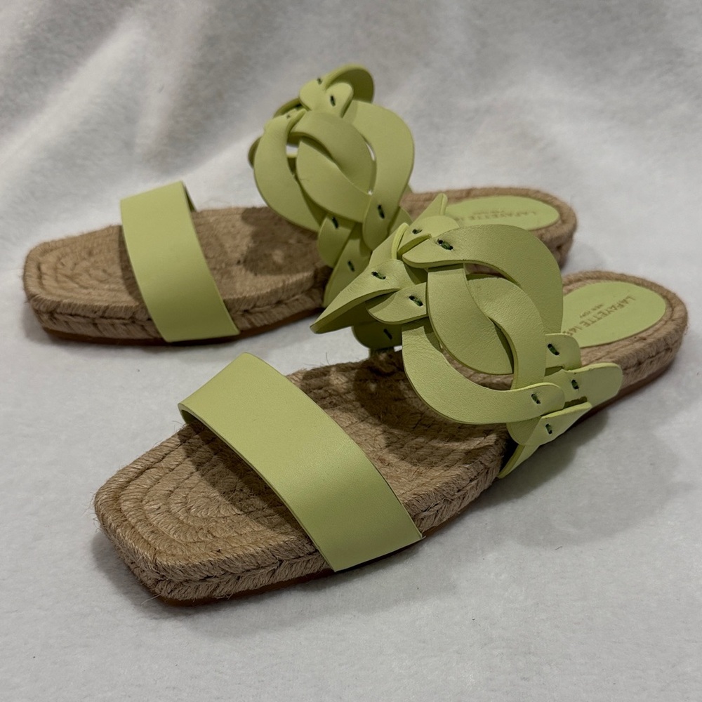 Lafayette 148 Leather Slides